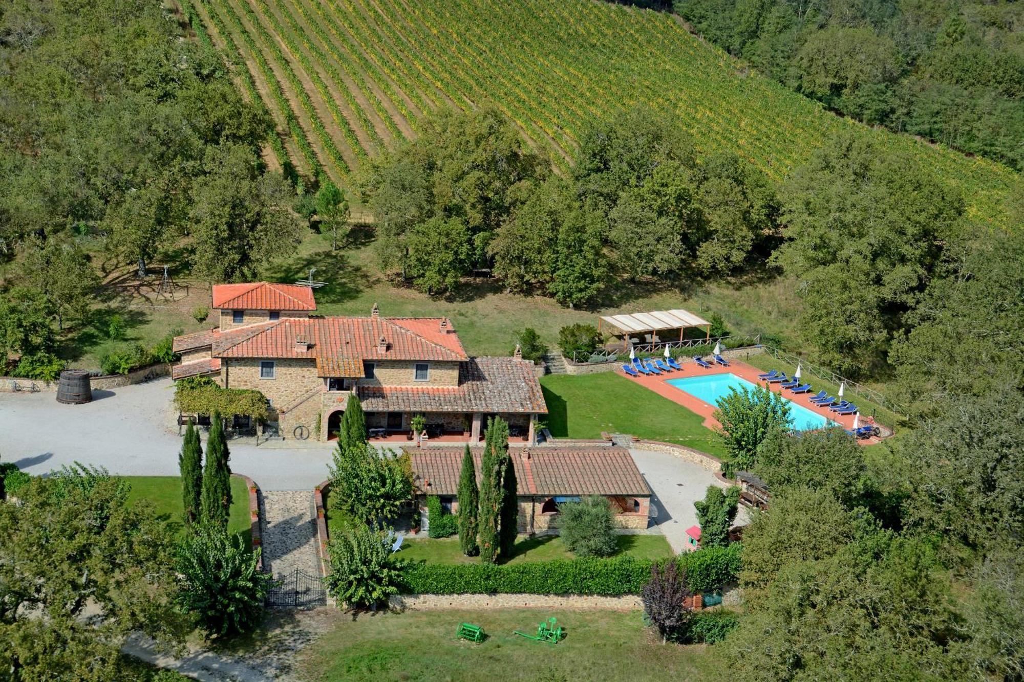 Agriturismo L'Incrociata Bucine Eksteriør billede