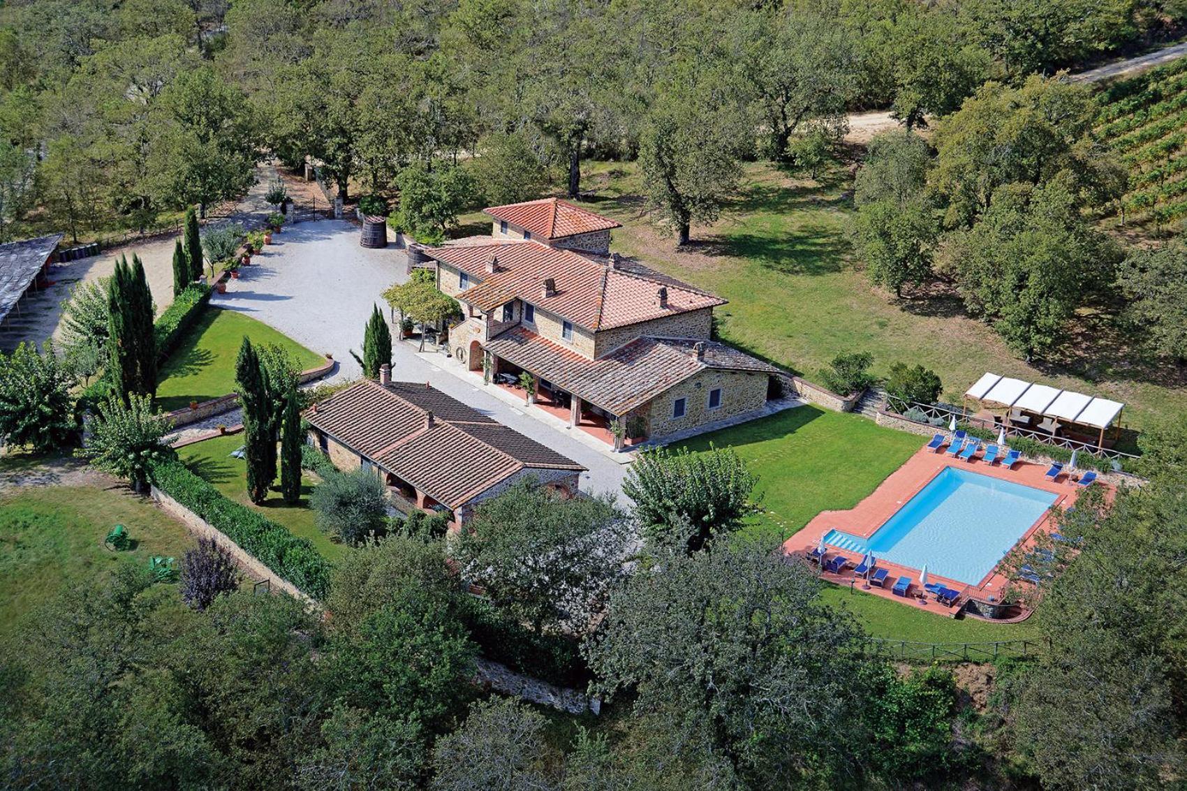 Agriturismo L'Incrociata Bucine Eksteriør billede
